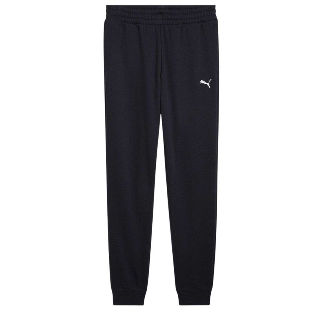 Puma Mens Logo Cuffed Joggers / Navy